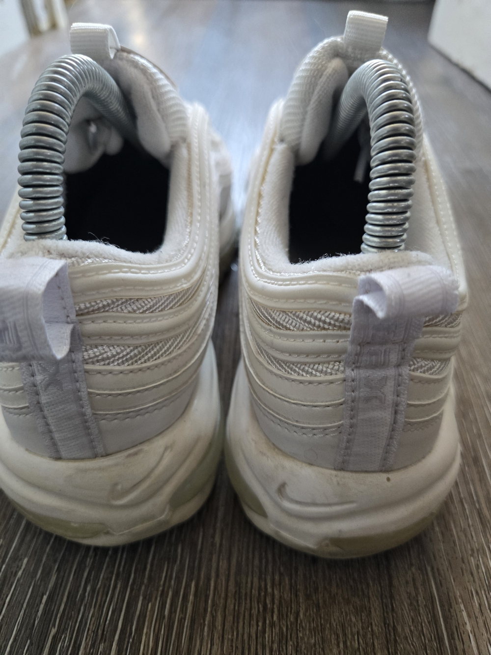 Nike Men’s Air Max 97 Sneakers - White - Picture 8 of 13